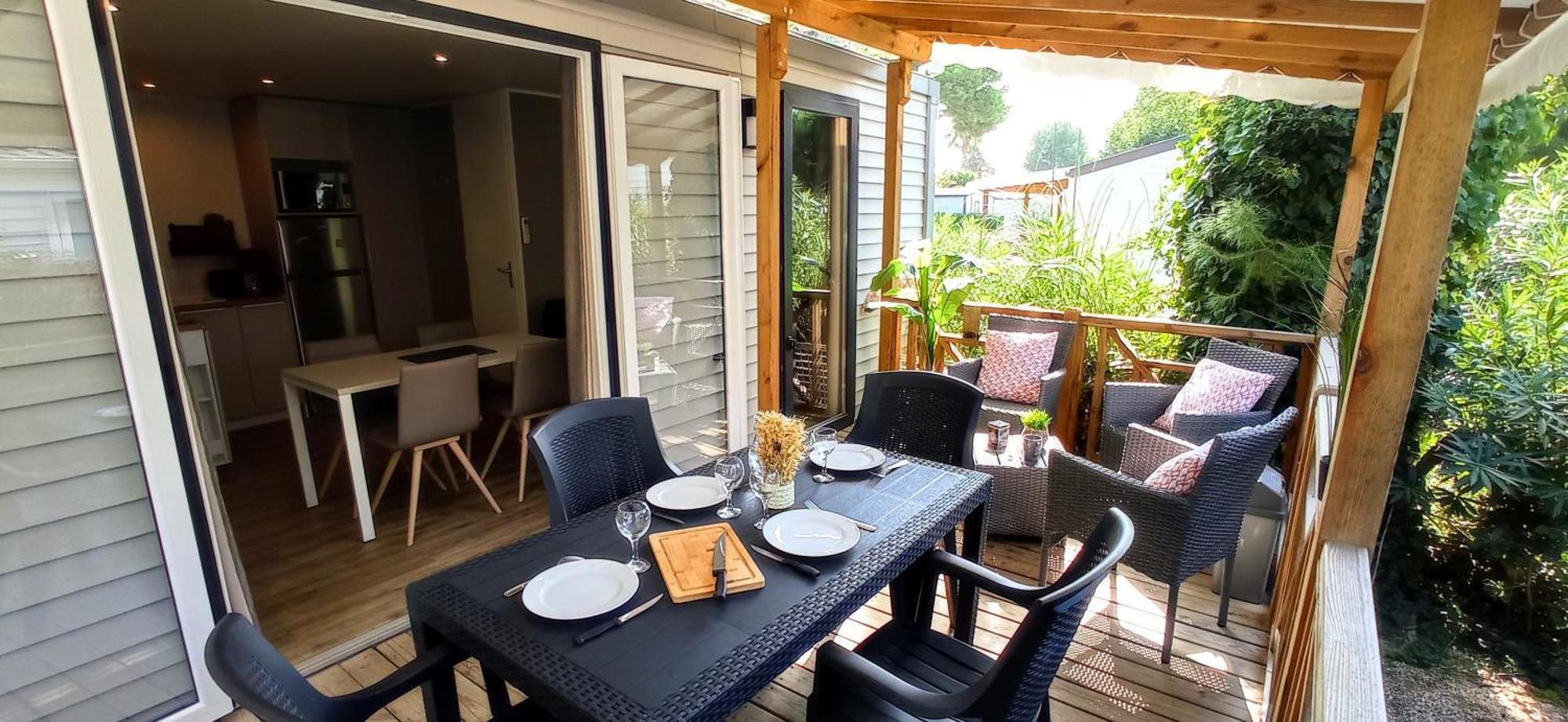 Happymobilhome Argeles-Sur-Mer -Plage A 500M- Camping 4 Etoiles Del Mar מראה חיצוני תמונה