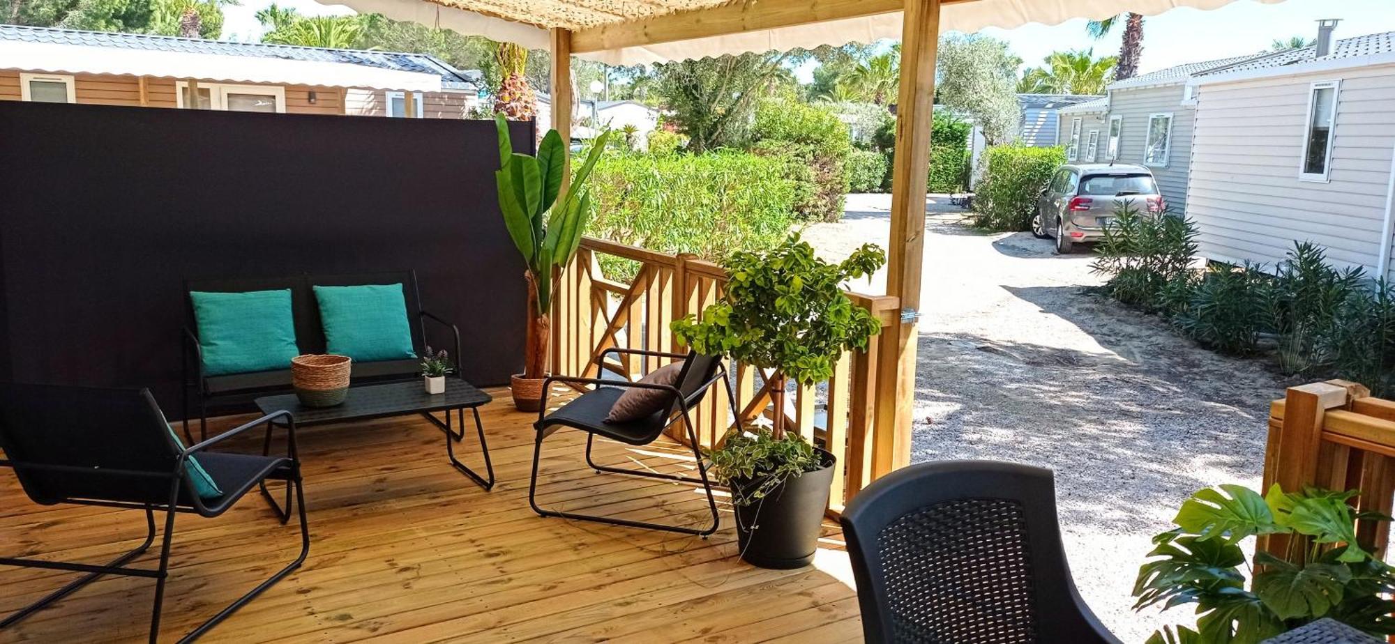Happymobilhome Argeles-Sur-Mer -Plage A 500M- Camping 4 Etoiles Del Mar מראה חיצוני תמונה